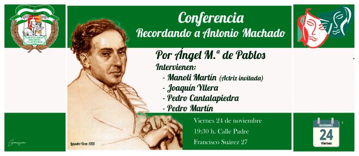 Conferencia Recordando a Antonio Machado